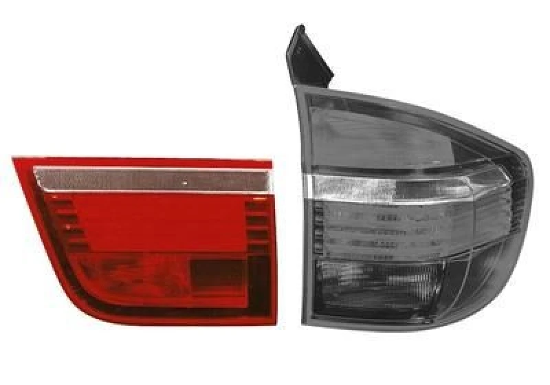 Image of VAN WEZEL 0687924 Rear light Inner Section, with bulb holder, Right Combination Rearlight (391)