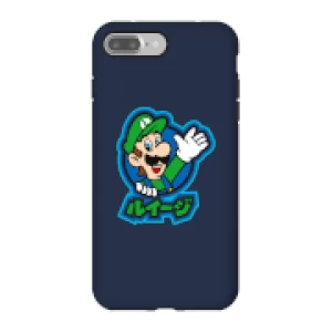 Image of Nintendo Super Mario Luigi Kanji Phone Case - iPhone 7 Plus - Tough Case - Gloss