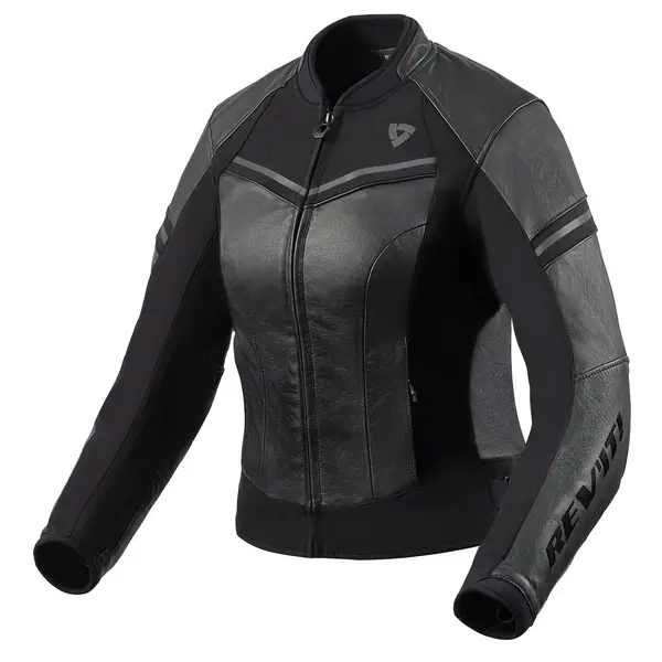 Image of REV'IT! Median Ladies Jacket Black Anthracite Size 44