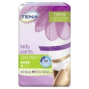 Image of TENA Lady Pants Discreet Medium 6pcs