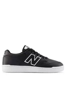 Image of New Balance 480 Trainers - Black/White, Size 7, Men