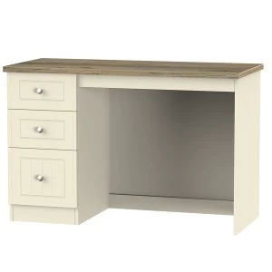 Image of Robert Dyas Wilcox Ready Assembled Dressing Table - Cream Ash