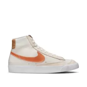 image of Nike Blazer Mid '77 Emb, Phantom/Hot Curry-Pearl White, size: 7, Male, Trainers, DQ7674-001