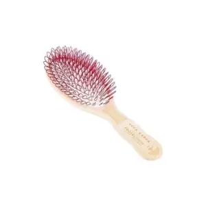 image of Acca Kappa Beechwood Oval Brush Protection Looped Nylon Soft Touch