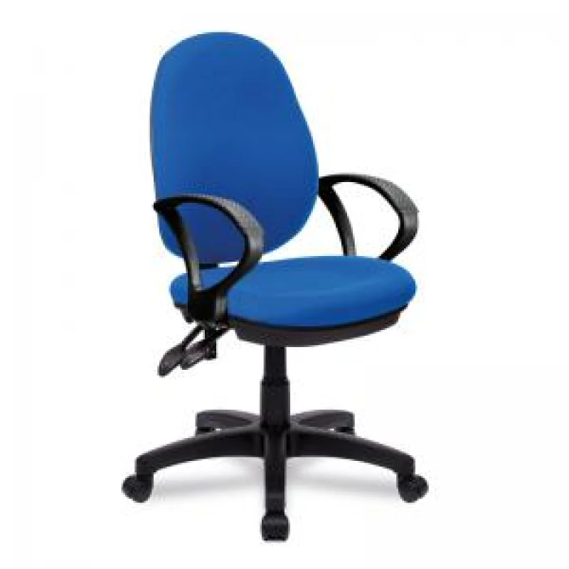 Image of Nautilus Designs Java 300 Medium Back Synchronous Triple Lever Fabric EXR47081NA