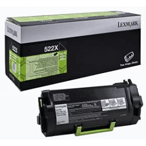 Image of Lexmark 52D2X0E Black Laser Toner Ink Cartridge