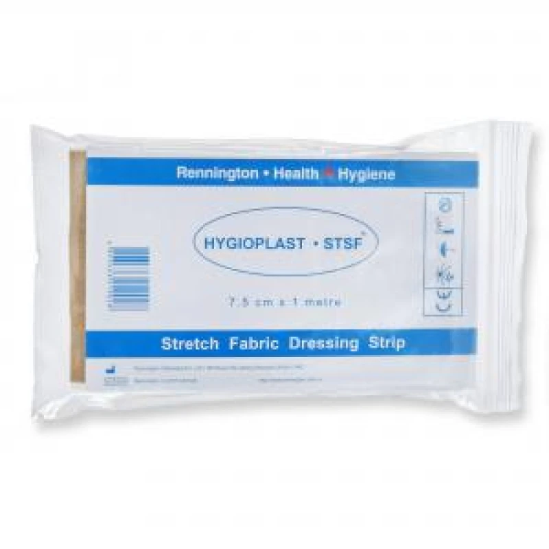 Image of CLICK Click - HYGIO PLAST DRESSING STRIP FABRIC 7.5cm X 1m - CM0438