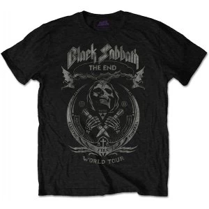 Image of Black Sabbath - The End Mushroom Cloud Mens X-Large T-Shirt - Black