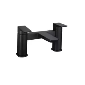 Image of Black Bath Mixer Tap - Zana