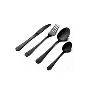 Image of Sabichi Cutlery Set 16 Piece Matt Black