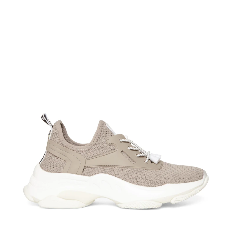 Image of Steve Madden Womens Match-E Low-Top Heritage Runner Taupe female 4 (37)
