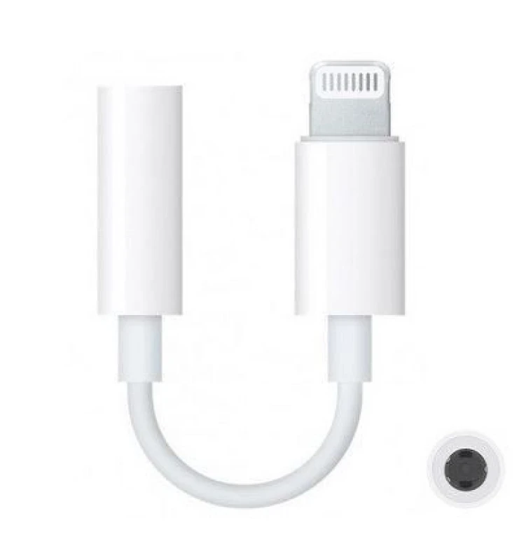 Image of CoreParts MSPP74280 cable gender changer Lightning 3.5mm Audio White