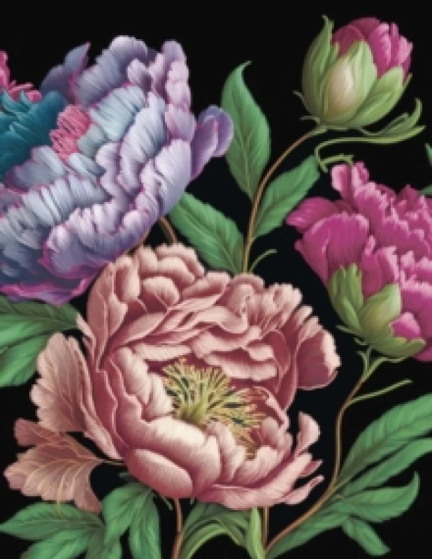 Image of Peonies Journal. Paperback. By Editors of Chartwell Books Books