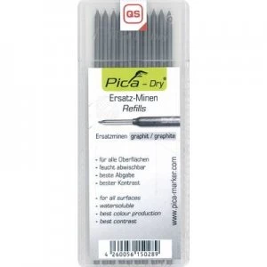 Image of Cimco 212153 Deep hole marker II replacement cartridges Graphite 10 pc(s)