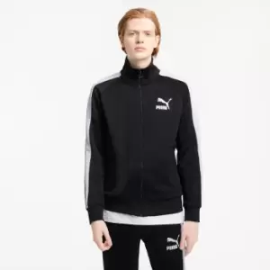 Image of Iconic T7 Track Top with Logo Print