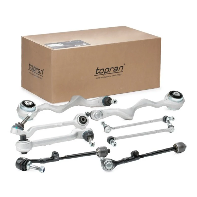 Image of TOPRAN 502 183 Link Set, wheel suspension with coupling rod, Front Axle Link Set,wheel suspension (2905)