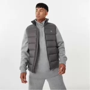 image of Jack Wills Kershaw Lightweight Puffer Gilet - Grey