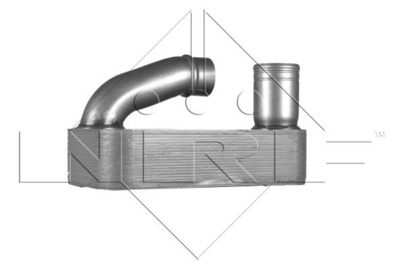 Image of NRF 31245 Oil Cooler Stainless Steel Oil Cooler,engine oil (469)