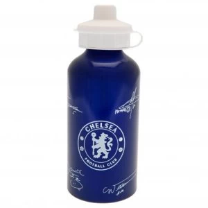 image of Chelsea FC Aluminium Drinks Bottle Signed