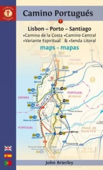 Image of Camino Portugues Maps by John Brierley Book