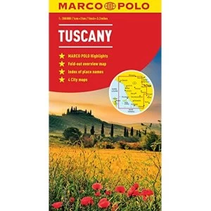 image of Tuscany Marco Polo Map Sheet map, folded 2011