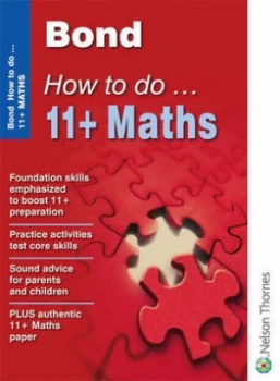 Image of Bond How to Do 11+ Maths by Elisabeth Heesom Paperback