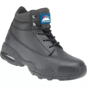 image of 4040 Black Safety Boots with Eva/Rubber Soles - Size 8