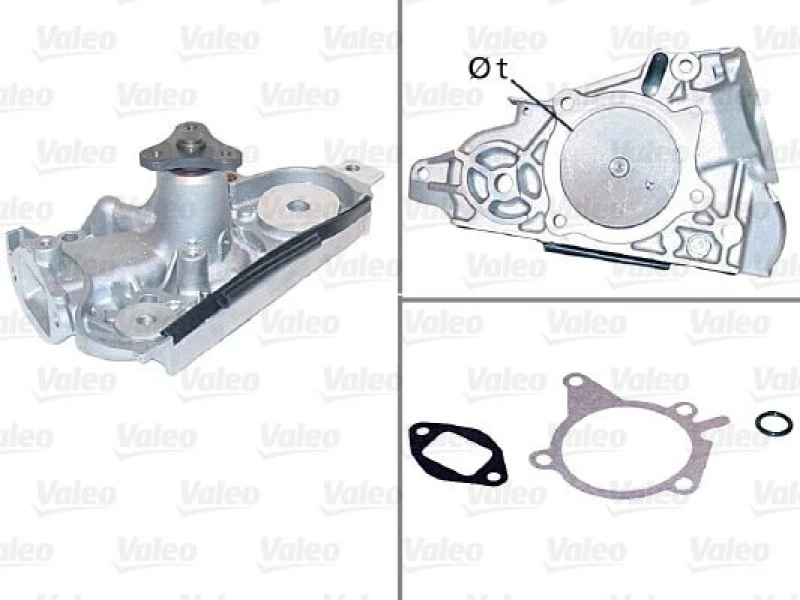 Image of Water pump VALEO 506948