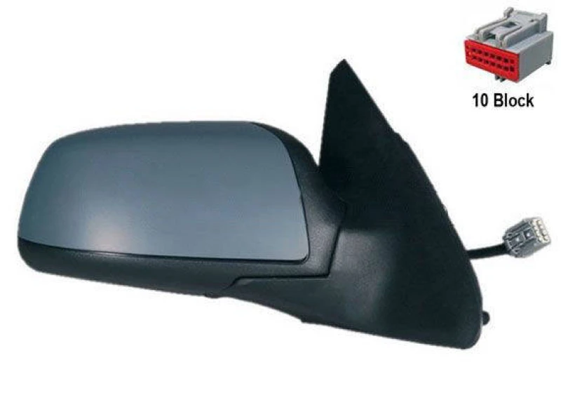 Image of ALKAR 6126378 Wing mirror Right, Electric, with Peripheral Lighting, primed Outside Mirror (50)