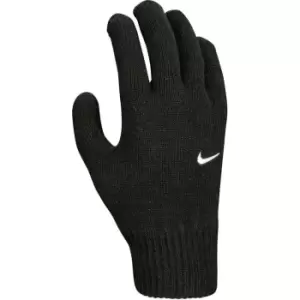 image of Nike Youth Swoosh Knit Gloves - Black