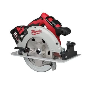 Image of Milwaukee Power Tools M18 BLCS66-0 Brushless Circular Saw 190mm 18V Bare Unit