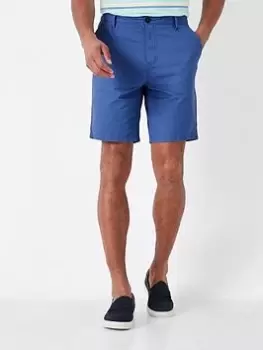 Image of Crew Clothing Crew Clothing Bermuda Shorts - Blue Size 34, Men