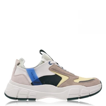Image of Reiss Reiss Liam Monster Trainers - Green/Mint