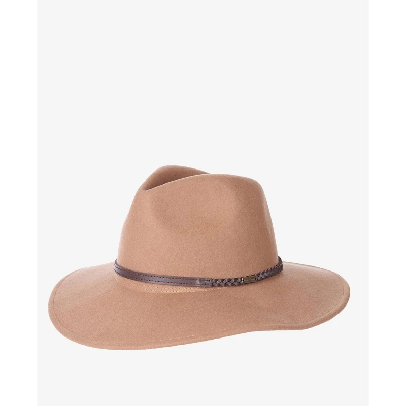 Image of Barbour Tack Fedora Camel female Small