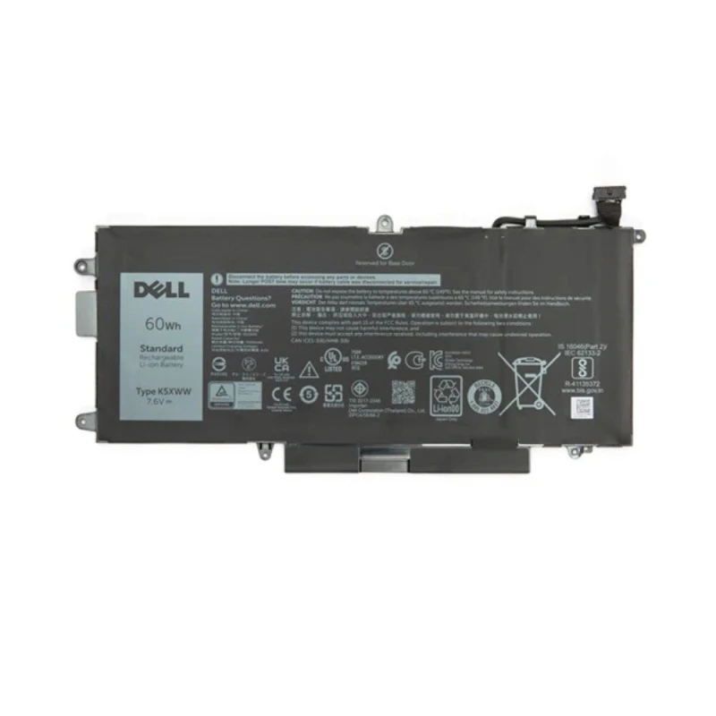 Image of Dell Origin Storage K5XWW industrial rechargeable battery Lithium-Ion (Li-Ion) 7500 mAh 7.6 V K5XWW