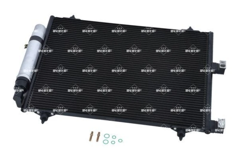 Image of NRF 35669 Condenser with seal ring, with nitrogen filling Aluminium Condenser,air conditioning (448)