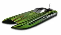 image of Amewi Big Storm - Ready-to-Run (RTR) - Black - Green - Boat -...