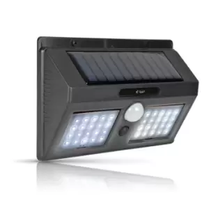 image of Lyyt LED 40 LED Solar IP44 Security Light Daylight Black