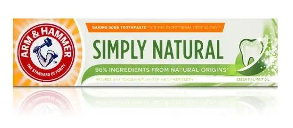 Image of Arm and Hammer Simply Natural Toothpaste 75ml