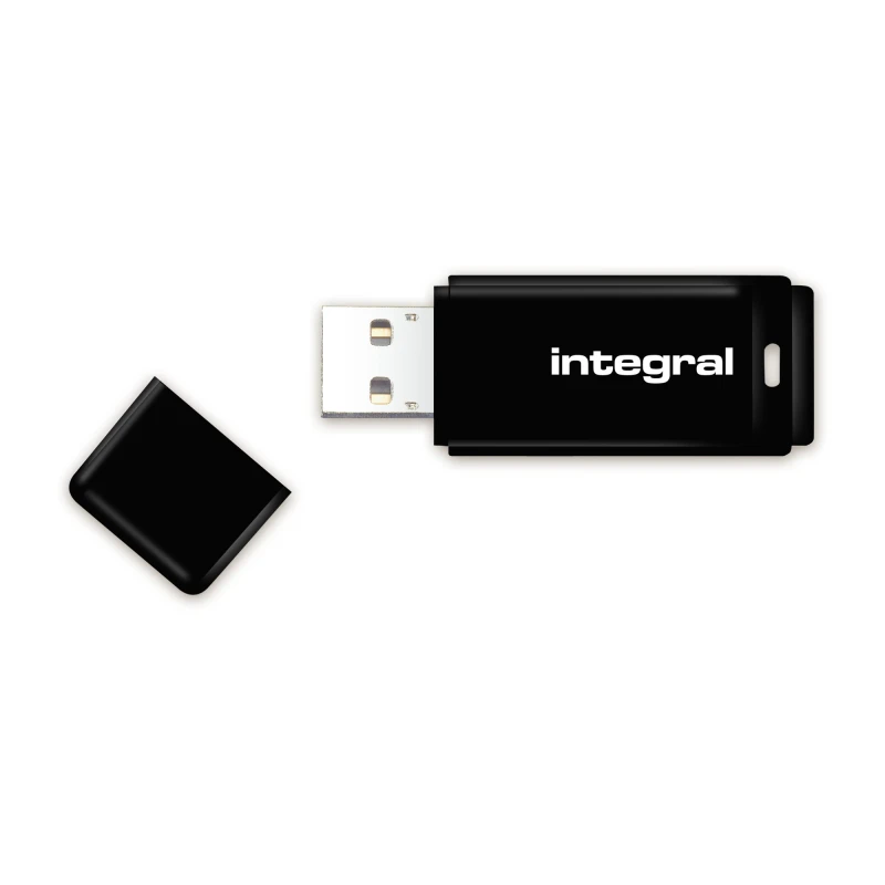 Image of Integral 64GB USB2.0 DRIVE BLACK