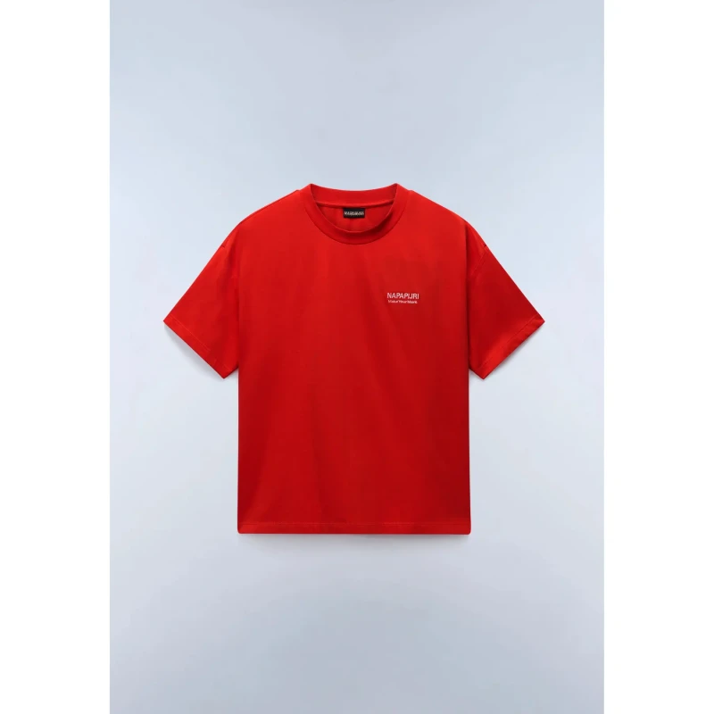 Image of Womens T-Shirt Napapijri Iliana Rouge Female 2XS