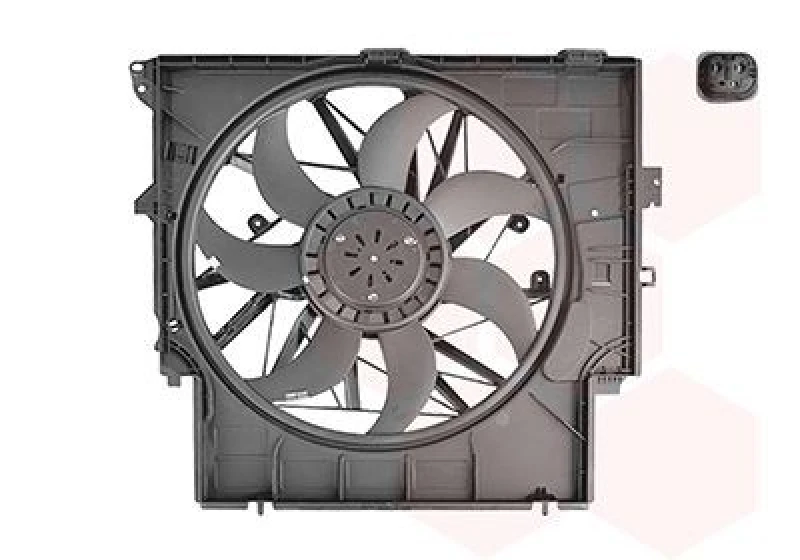 Image of VAN WEZEL Fan, radiator VAN WEZEL 0682747