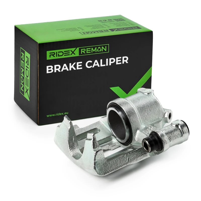 Image of RIDEX REMAN 78B1428R Brake caliper Front Axle Grey Cast Iron Brake Caliper (78)
