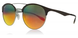 image of Ray-Ban RB3545 Sunglasses Gunmetal/Matte Brown 9006A8 54mm