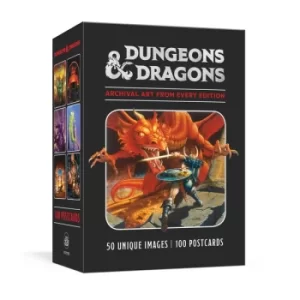 Image of Dungeons and Dragons 100 Postcards: Archival Art from Every Edition