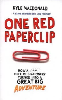 Image of One Red Paperclip by Kyle Macdonald Paperback