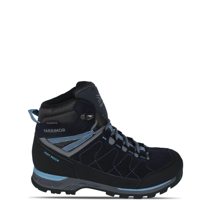 Image of Karrimor Hot Rock Waterproof Walking Boots Juniors Navy/Blue male 6 (39)