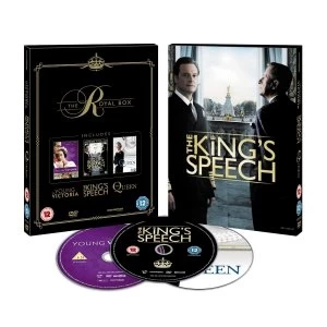 Image of The Royal Box The Kings Speach/ The Queen/ Young Victoria DVD