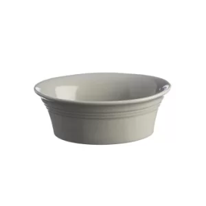 Image of Mason Cash Classic Kitchen Grey Oval Pie Dish 18cm