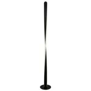 Image of Searchlight PADDLE - LED Linear Floor Lamp - Black